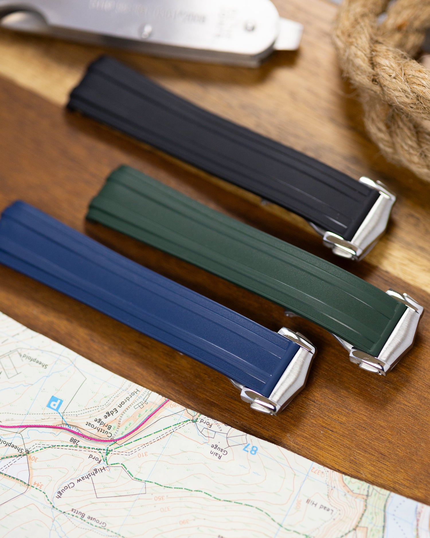 Seamaster FKM Rubber Straps