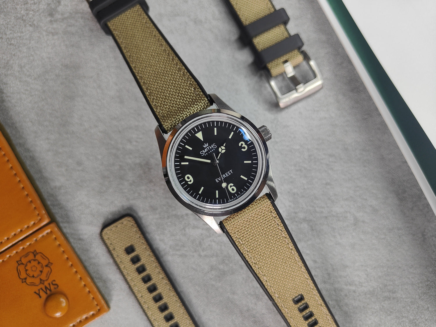 Sailcloth / Leather FKM Straps