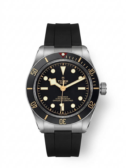 INTEGRA FKM Rubber Strap For Tudor Black Bay 58