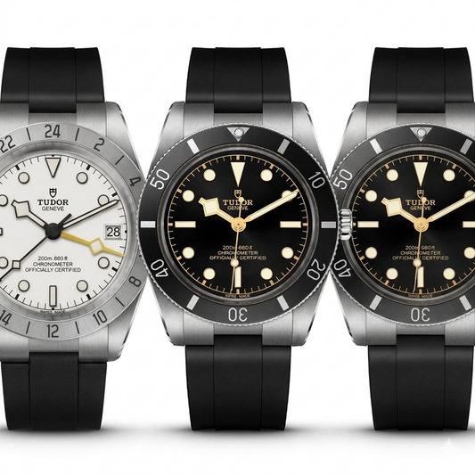 Multi-buy INTEGRA FKM Rubber Strap For Tudor Black Bay Pro 54 and 58