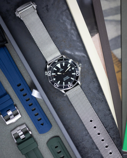 Premium Milanese Bracelet with Deployment Clasp 20mm