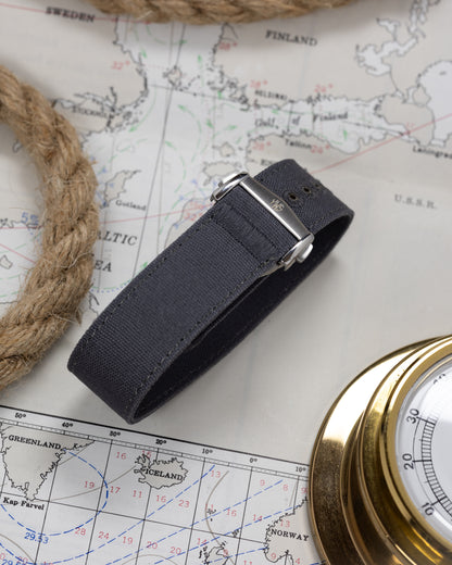 The Nomad Canvas Single Pass - Deployment Clasp - Grey