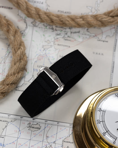 The Nomad Canvas Single Pass - Deployment Clasp - Black