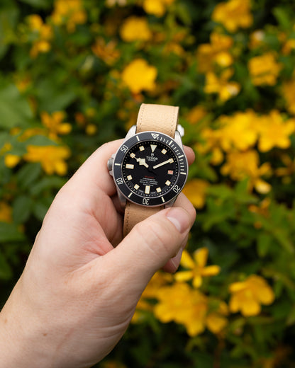 The Nomad Canvas Single Pass - Deployment Clasp - Tan