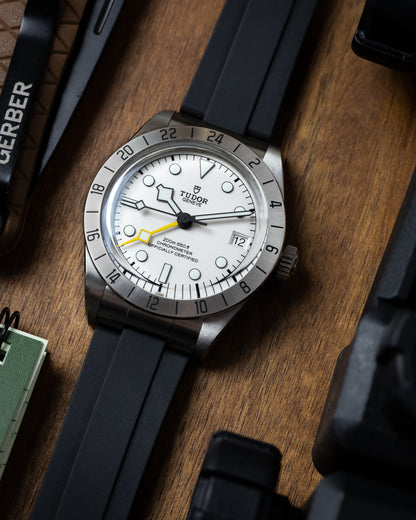 INTEGRA FKM Rubber Strap For Tudor Black Bay Pro