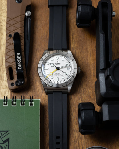 INTEGRA FKM Rubber Strap For Tudor Black Bay Pro