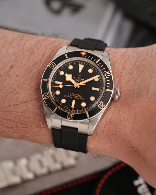INTEGRA FKM Rubber Strap For Tudor Black Bay 58