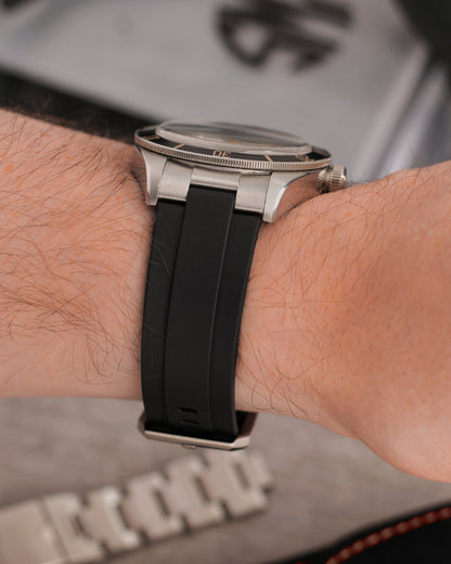 INTEGRA FKM Rubber Strap For Tudor Black Bay 58