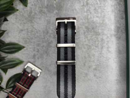 Premium James Bond Spectre Single Pass Seatbelt Military Watch Strap